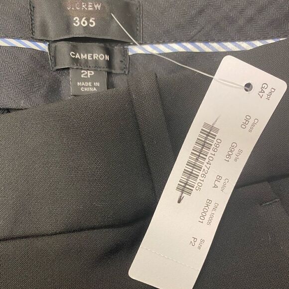 J. Crew Factory Slim cropped Ruby pant in stretch twill Item J5292* - Picture 7 of 7